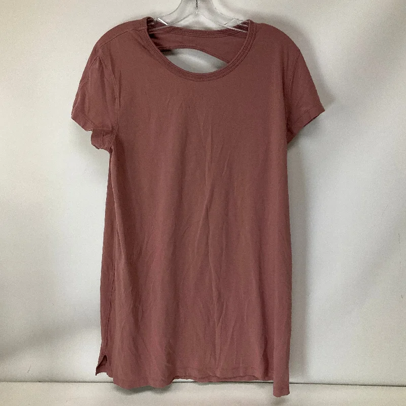 Athletic Dress By Lululemon In Mauve, Size: 8