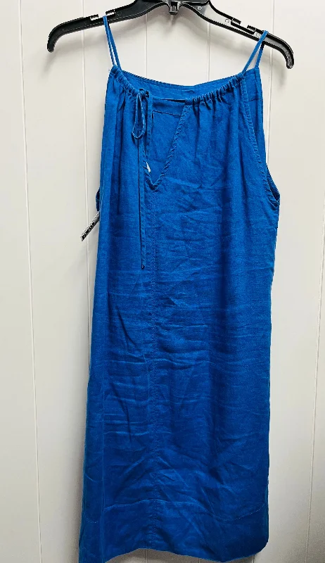 Dress Casual Short By Evereve In Blue, Size: M