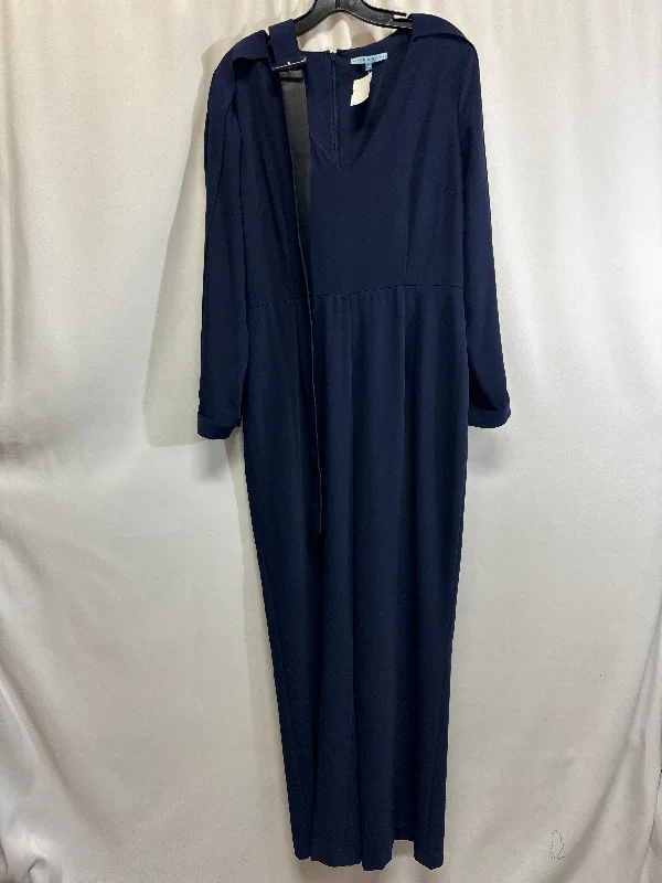 Jumpsuit By Antonio Melani In Blue, Size: L