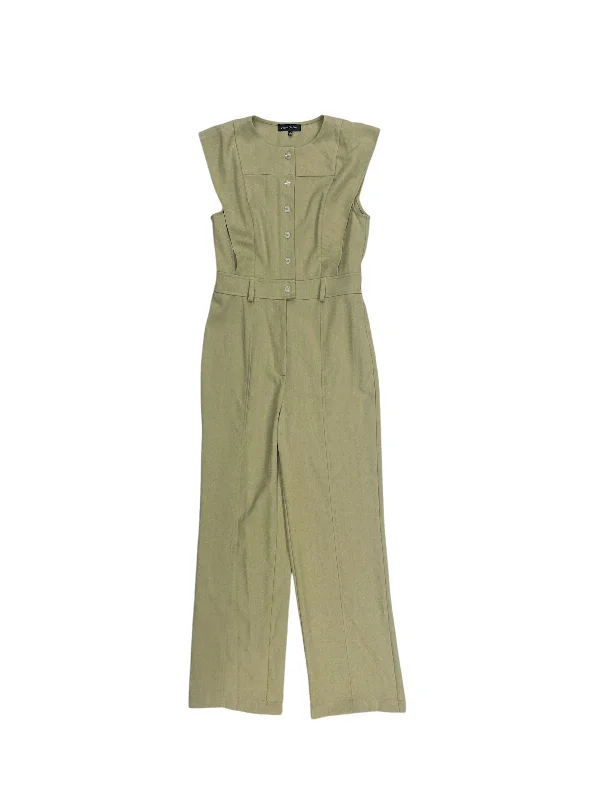 Jumpsuit By Clothes Mentor In Green, Size: L