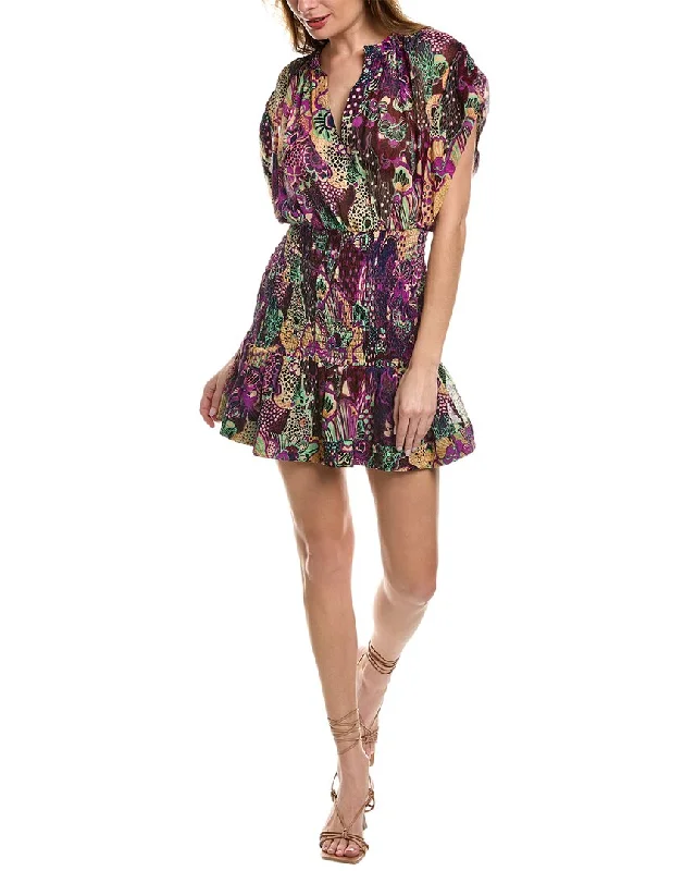 A.L.C. Carly Silk Mini Dress